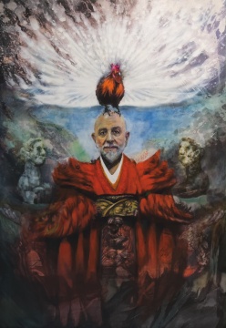 蓝镜
皇帝五十五世
IMPERATOR LV
布面综合材料
Mixed Media on Canvas
200×140cm
2018
蓝镜
皇帝五十五世
IMPERATOR LV
布面综合材料
Mixed Media on Canvas
200×140cm
2018