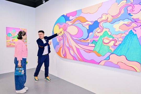 「点翠—冷春毅个展」9月27日在亘画廊正式启幕