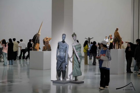 “中国雕塑形态学学术展”现场
“中国雕塑形态学学术展”现场