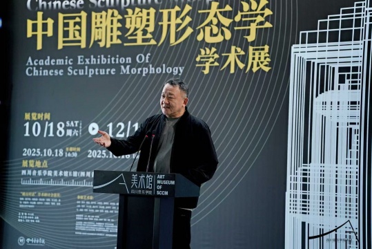 中国美术学院雕塑公共艺术学院教授孙振华致辞
中国美术学院雕塑公共艺术学院教授孙振华致辞