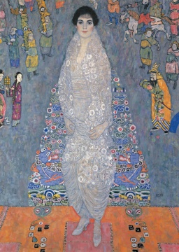 古斯塔夫・克林姆特《伊丽莎白・莱德勒肖像》

140×87cm 布面油画 1914–1916年

估价：逾1.5亿美元 

