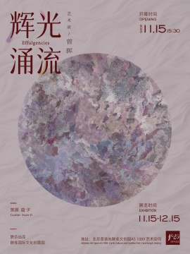 《辉光涌流》曾晖个展｜坚韧的破碎之花