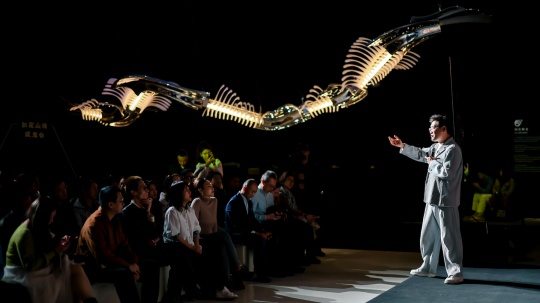 贾伟KK演讲现场
