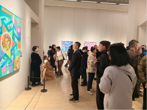 “相与象”张梦柔的光年时空在中国美术馆呈现