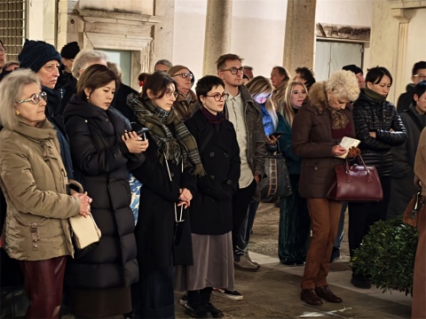 “毛旭辉：家长的故事”在意大利威尼斯格尼玛尼宫博物馆隆重开幕