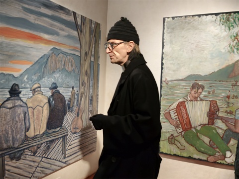 “毛旭辉：家长的故事”在意大利威尼斯格尼玛尼宫博物馆隆重开幕