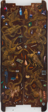 赖坊日记&nbsp;· 鹤与物

&nbsp; &nbsp;孔德林

综合材料

&nbsp;&nbsp;123×53&nbsp;cm

&nbsp; &nbsp;2016
