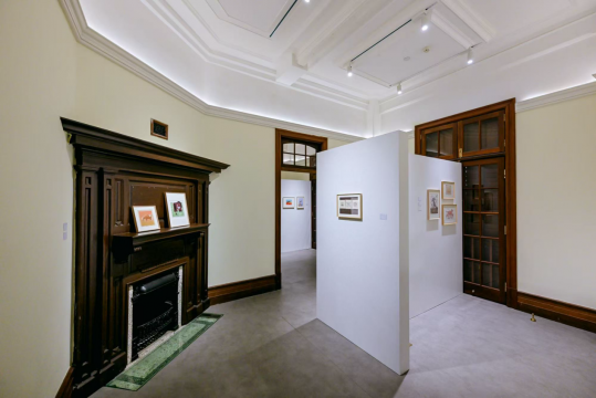 中央美术学院版画系师生百人联展《瑞马盈祥》——丙午马年贺年小版画展开幕式于广州沙面AIO举行