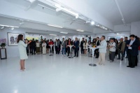 以“鲜花”“奔马”祈福新春，中国国际水墨学会迎春展成功举办