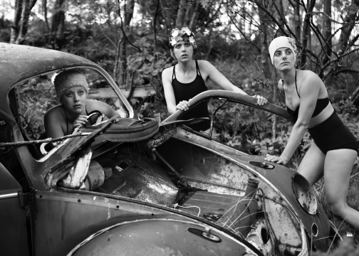 杨福东 《我感受到的光2》120x180cm 黑白喷墨打印 2014
