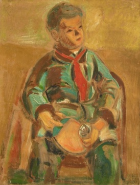 《待》 吴大羽&nbsp;
80×60cm&nbsp; &nbsp;50年代
油画

