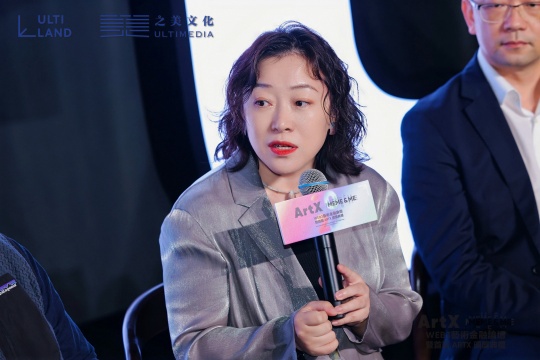 今日美术馆执行馆长晏燕
