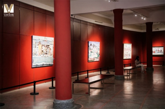 云南美术馆“梦呓者的日记——周章科绘画作品展”揭幕 以三大板块梳理个体艺术之旅