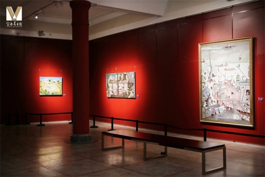 云南美术馆“梦呓者的日记——周章科绘画作品展”揭幕 以三大板块梳理个体艺术之旅