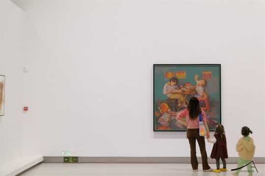 “乒乓——胡宁、赵晓东双个展”现场
