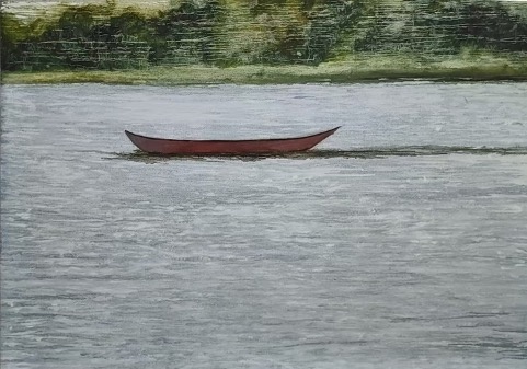 张文荣&nbsp;《声音一》&nbsp;180×130cm&nbsp;布面油画&nbsp;2023

&nbsp;
