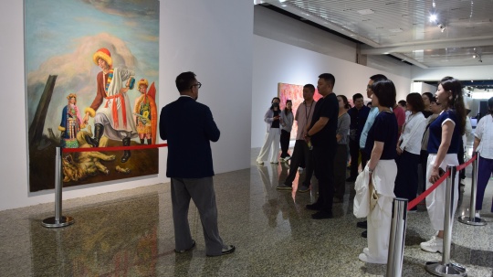 30多位艺术家作品汇聚敦煌，开启一场关于绘画当代与未来的思辨