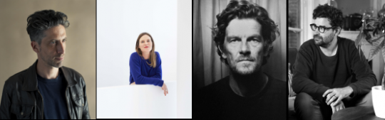 一排从左往右：Mathieu Pernot 马修·佩尔诺，Marina Gadonneix 玛丽娜·加多内，Grégoire Eloy 格雷瓜尔·埃洛伊，Julien Magre 朱利安·马格尔尔
