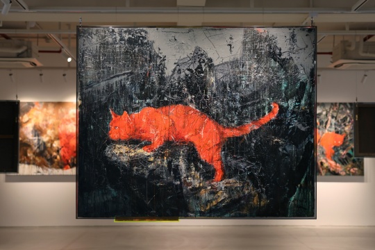 “行域游境——陈明华绘画作品展”展览现场&nbsp;方太超级体验店Fotile Style 2026
