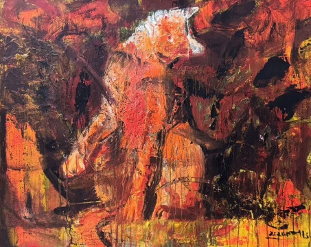 猫系列 100×80cm 布面油画&nbsp;2020

&nbsp;
