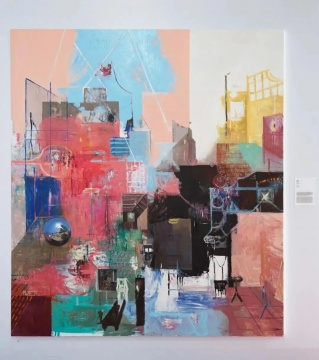 宋元元《空地》

210×235.5cm 布面油画 2025
